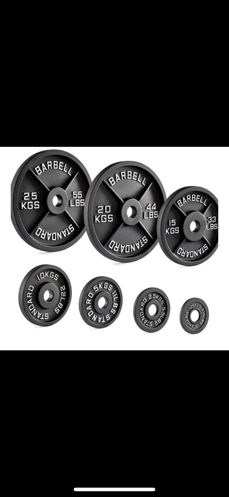 Dischi in Ghisa 50 mm "Standard Barbell Plate"