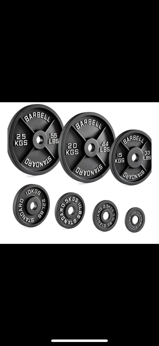 Dischi in Ghisa 50 mm "Standard Barbell Plate"